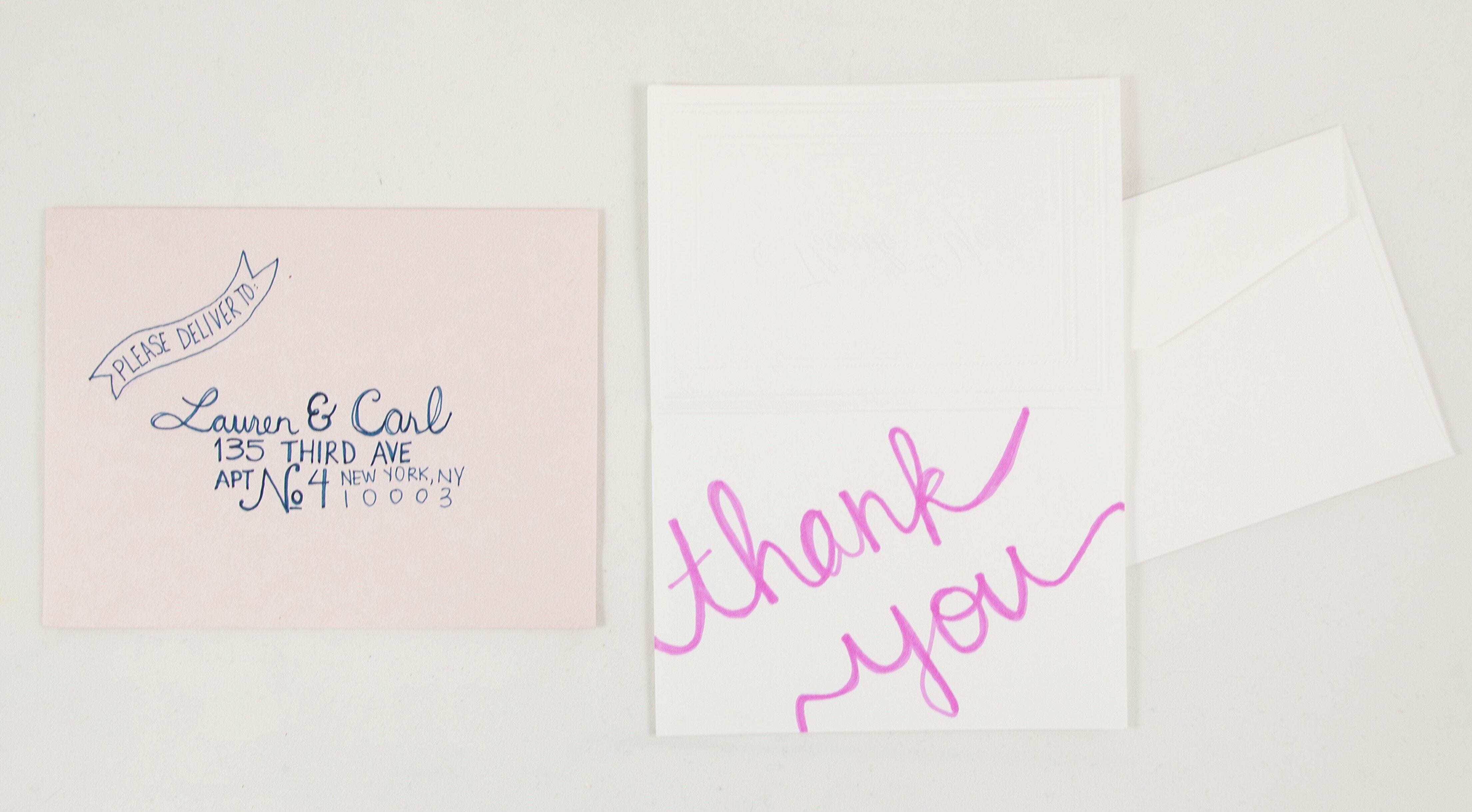 invitations, thank you cards